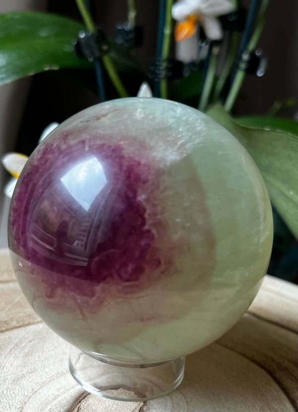 Sphère en fluorite