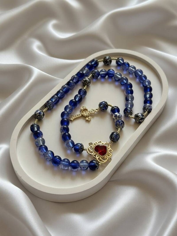 Różaniec Blue Halo