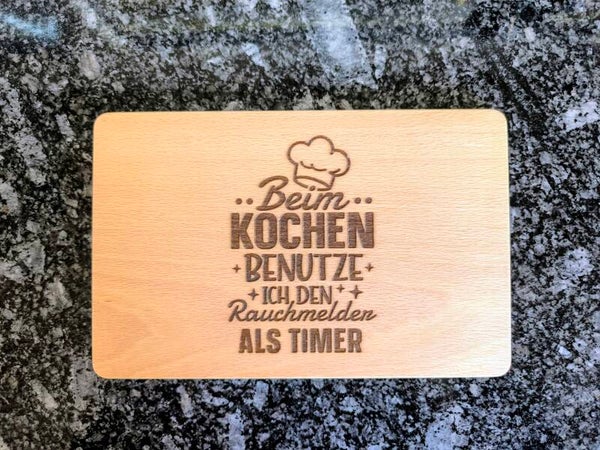 Frühstücksbrett Buche