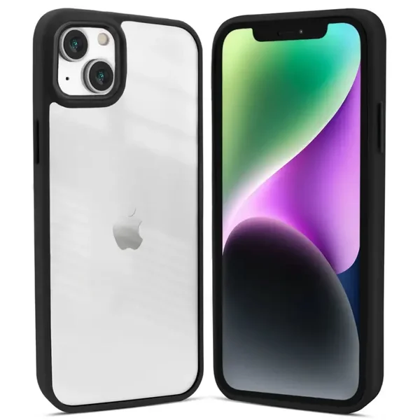 Phone 14 Matte Shield Bumper – Zwart