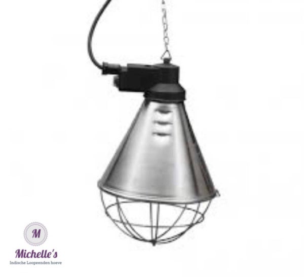 Complete armatuur incl. powerheat warmtelamp 100watt