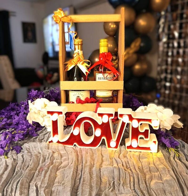 BRINDA POR EL AMOR   Saborcito Corazon