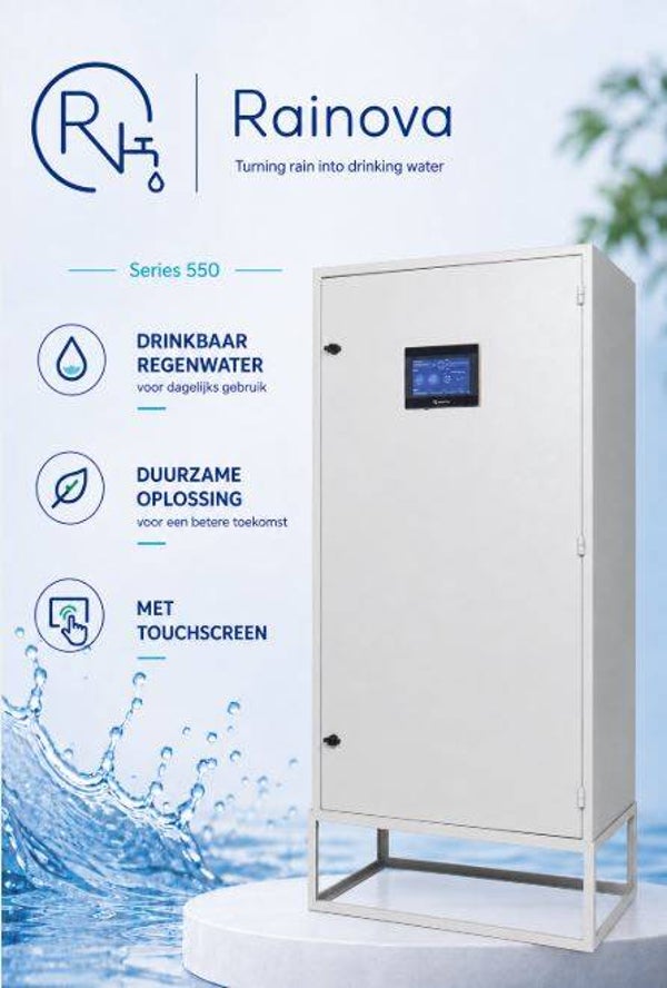 Drop2Drink 30L/min V4 | Series 550 | Omkasting | Touchscreen