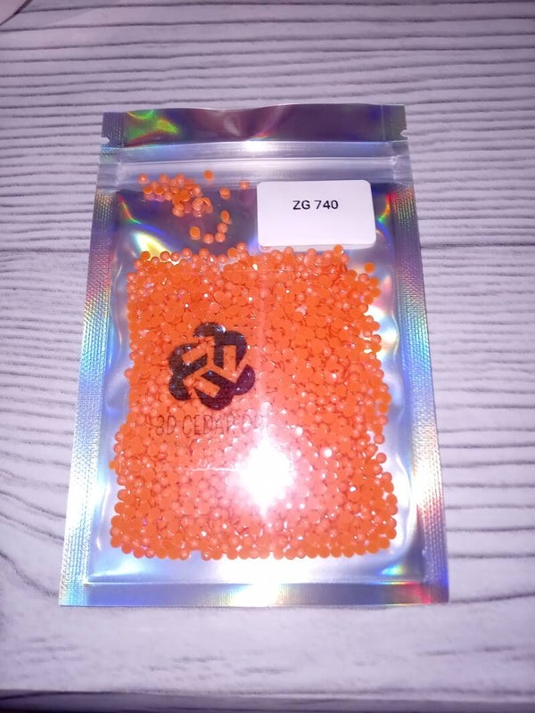 Paillettes Nono diamants rond #740