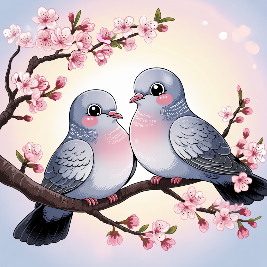 Jolie Petit couple 70x70