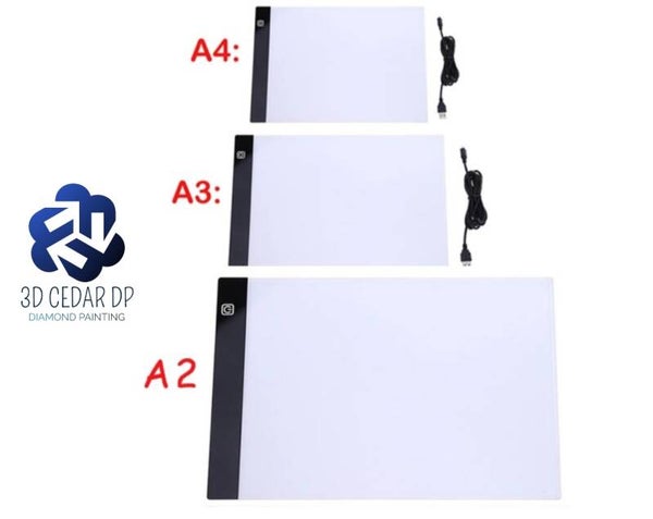 Nos Tablettes lumineuses : A2, A3, A4