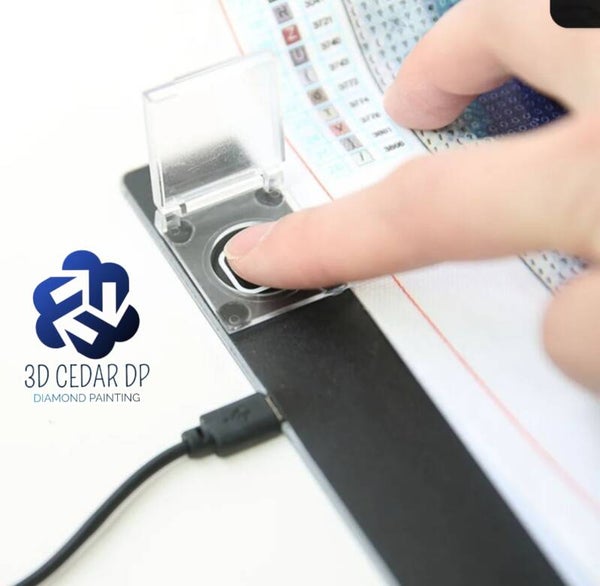 Cache-Bouton Autocollant pour Tablette Lumineuse