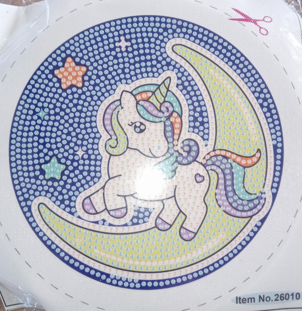 Diamants painting enfants licorne sur 🌛