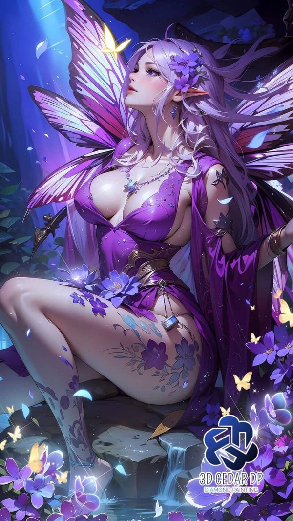Irysia la fée violette