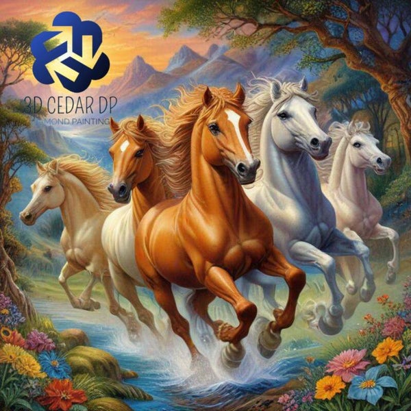 Chevauchée sauvage 80X80
