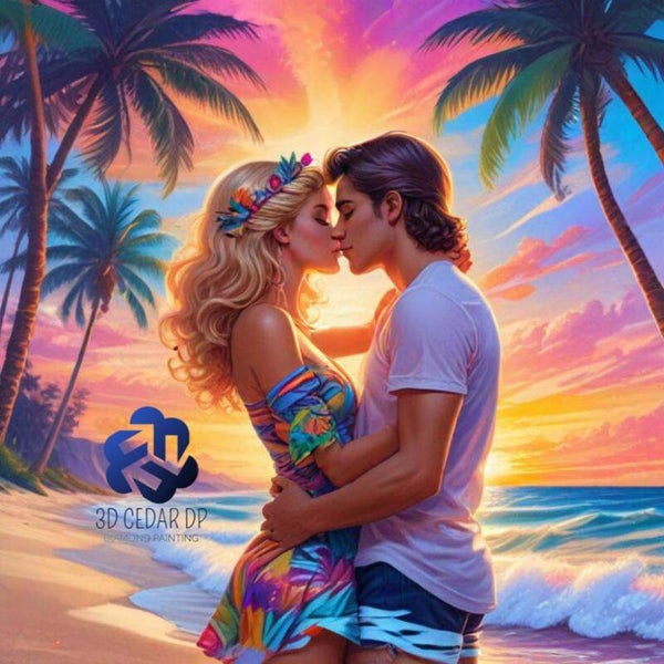 Tendresse à la plage