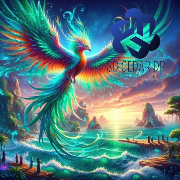 Phénix d'eau en 80x80