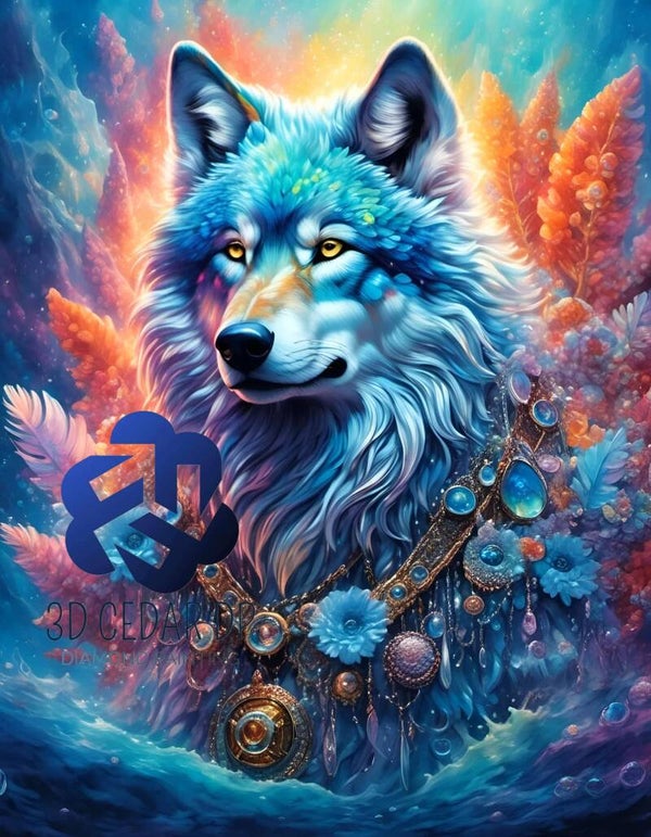 Le roi des loups 60x80