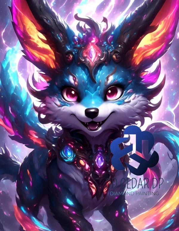 Baby renard 60x80