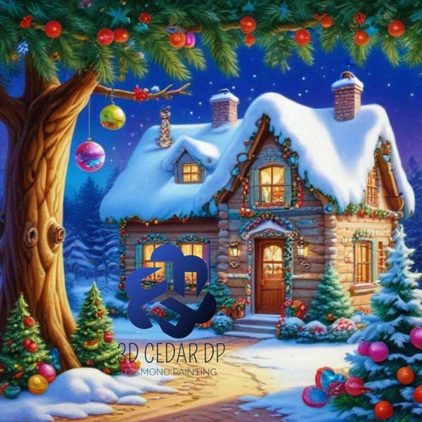 Maison pain d'épice 60x60