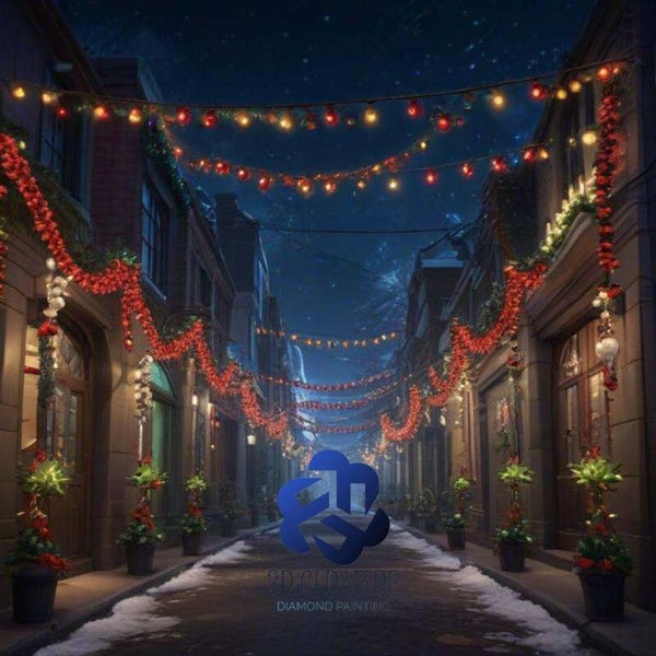 Route de Noël 60x60