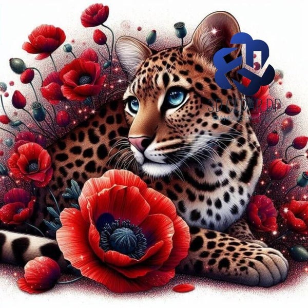 Cocli guépard 70x70