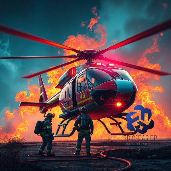 Hélicoptère de secours 60x60