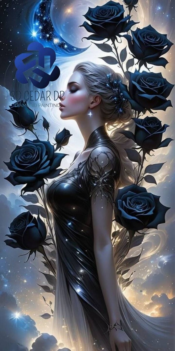 La veuve noire 50x100