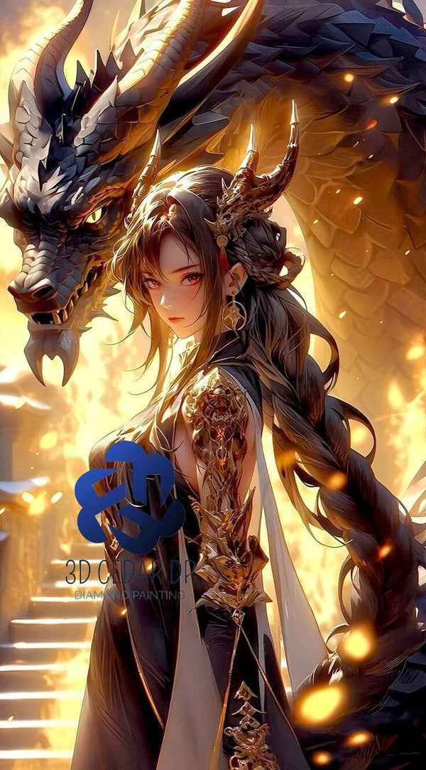 Dragon d'or 60x110