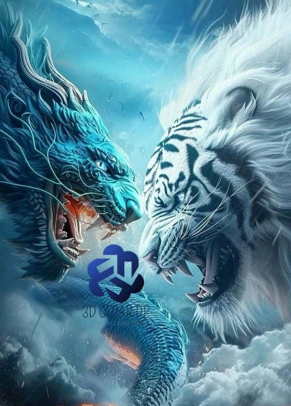 Tigre et dragon 60x90