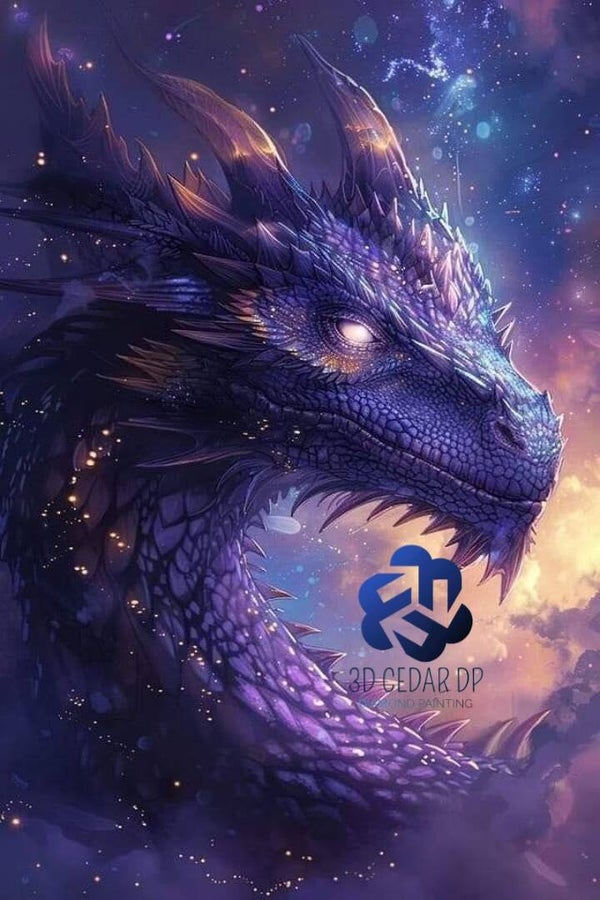 Dragon violet 60x100