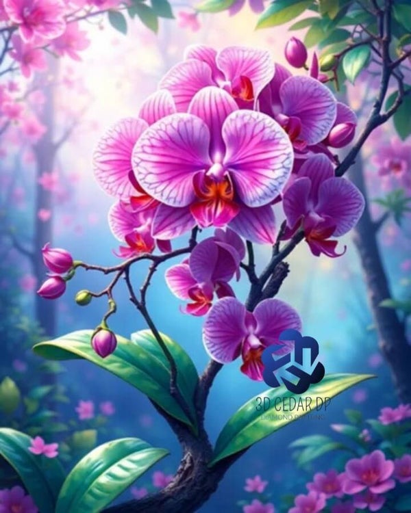 Orchidées 60x80