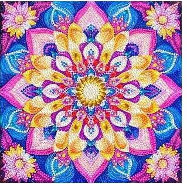Mandala 25x25 rond