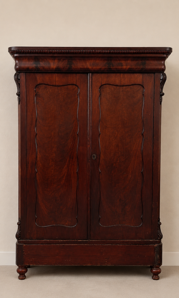 Demontabele biedermeier buffetkast kledingkast servieskast