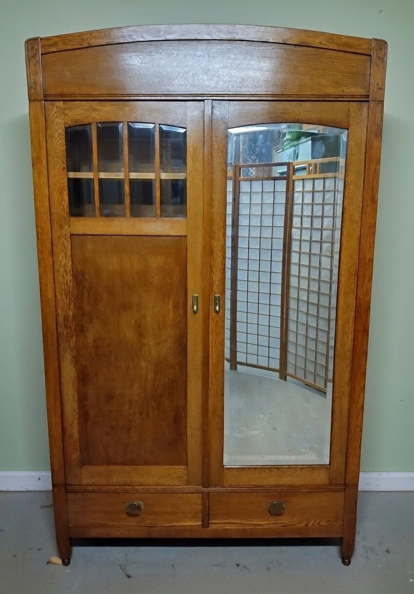 Art Deco spiegelkast servieskast buffetkast linnenkast