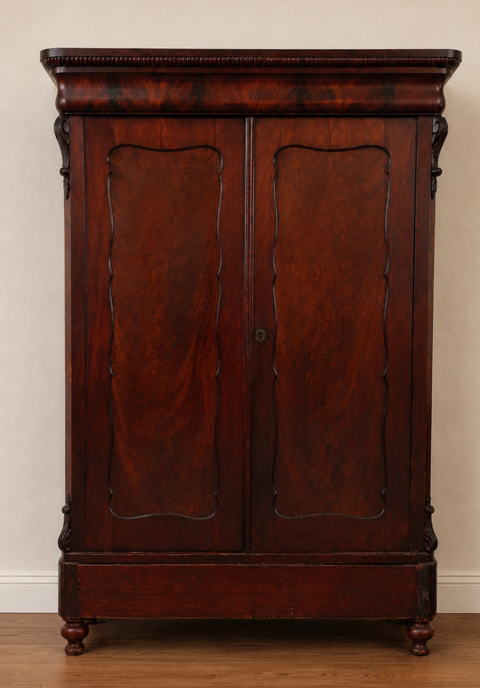 Demontabele biedermeier buffetkast kledingkast servieskast