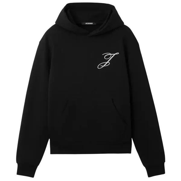 Le Hoodie Logo Jacquemus Noir