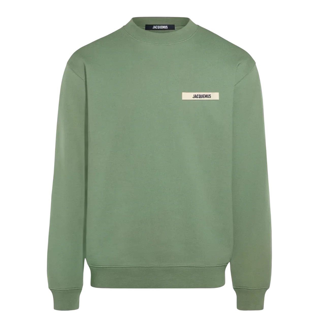 Le Sweatshirt Gros Grain Jacquemus Khaki