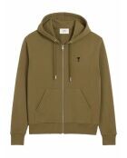 Hoodie Zippe Bronze Ami De Coeur Noir Coton