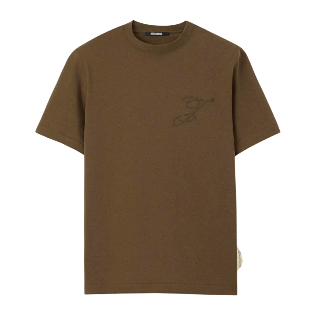 Le t-shirt Logo Jacquemus Khaki