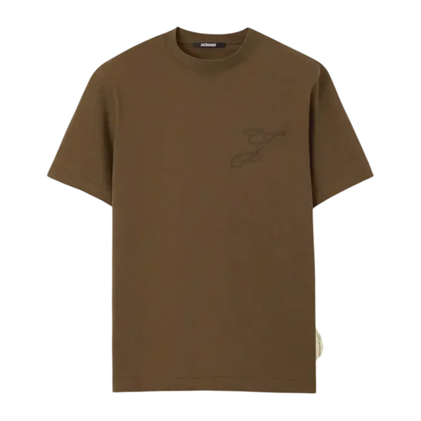 Le t-shirt Logo Jacquemus Khaki