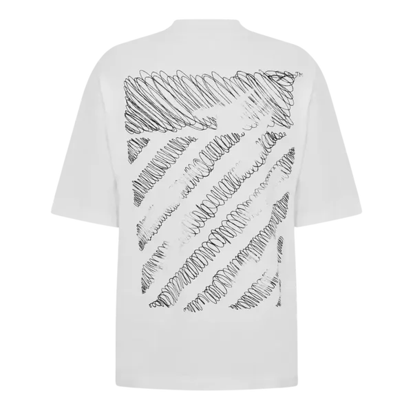 T-shirt Off-White White Logo Black