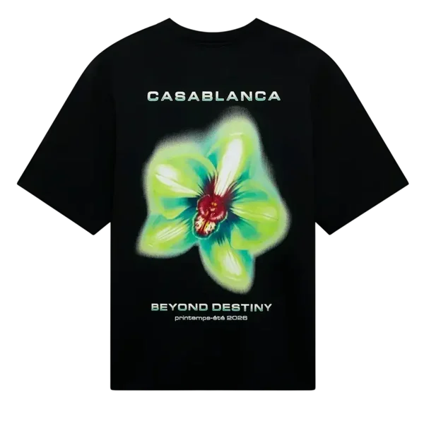 T‑shirt Casablanca Oversized Glitch Orchid
