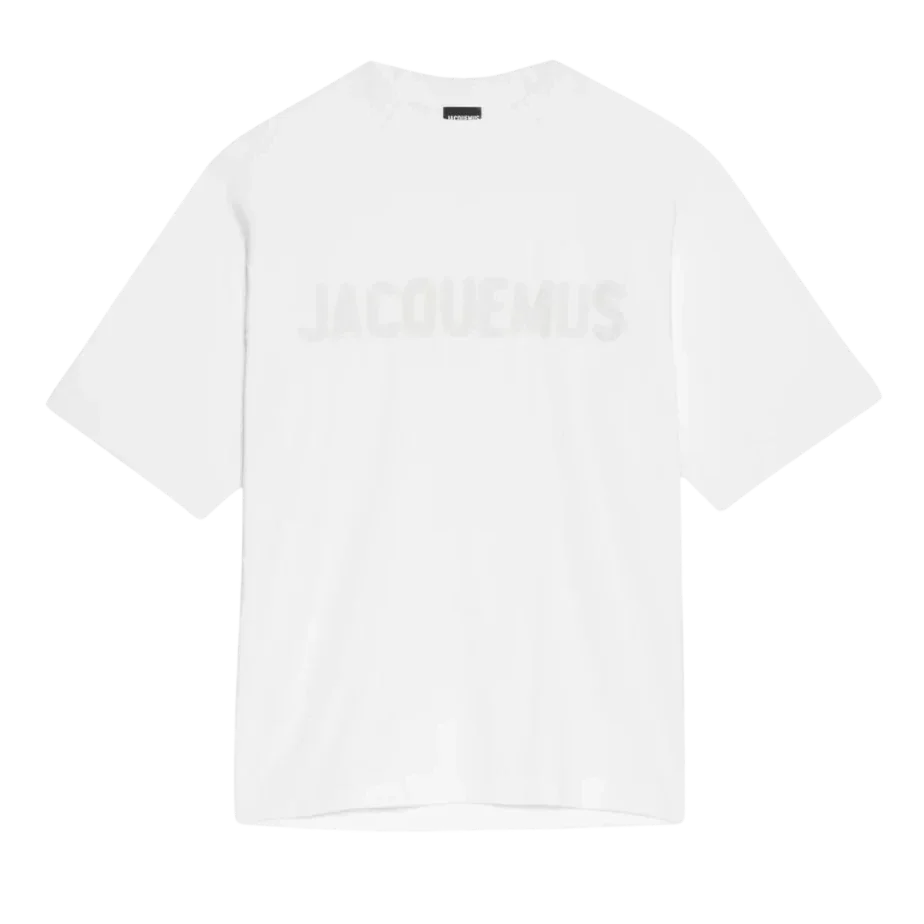 Le t-shirt Typo Jacquemus White