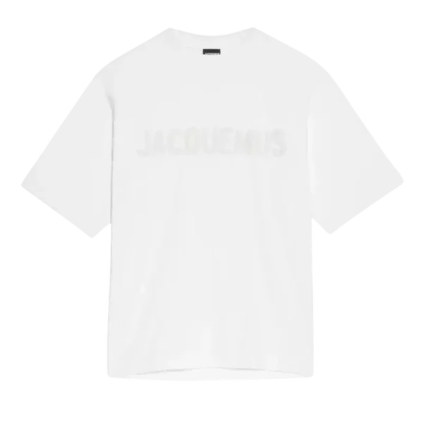 Le t-shirt Typo Jacquemus White