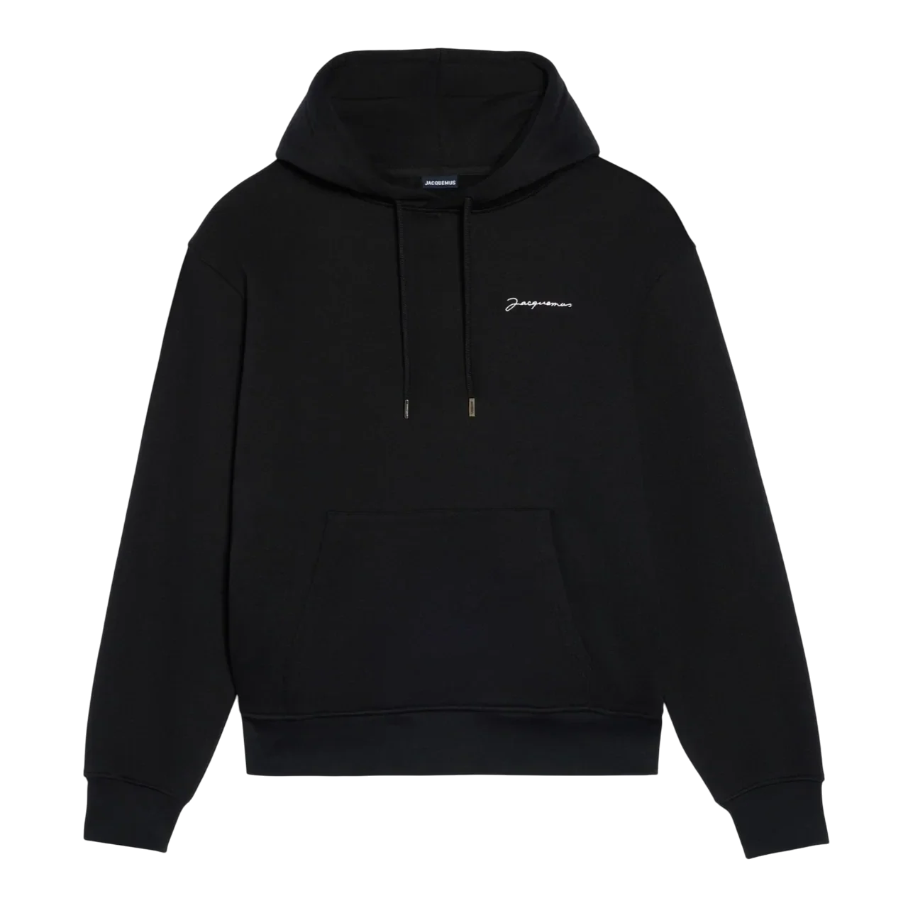Le Hoodie Jacquemus Noir Brodé