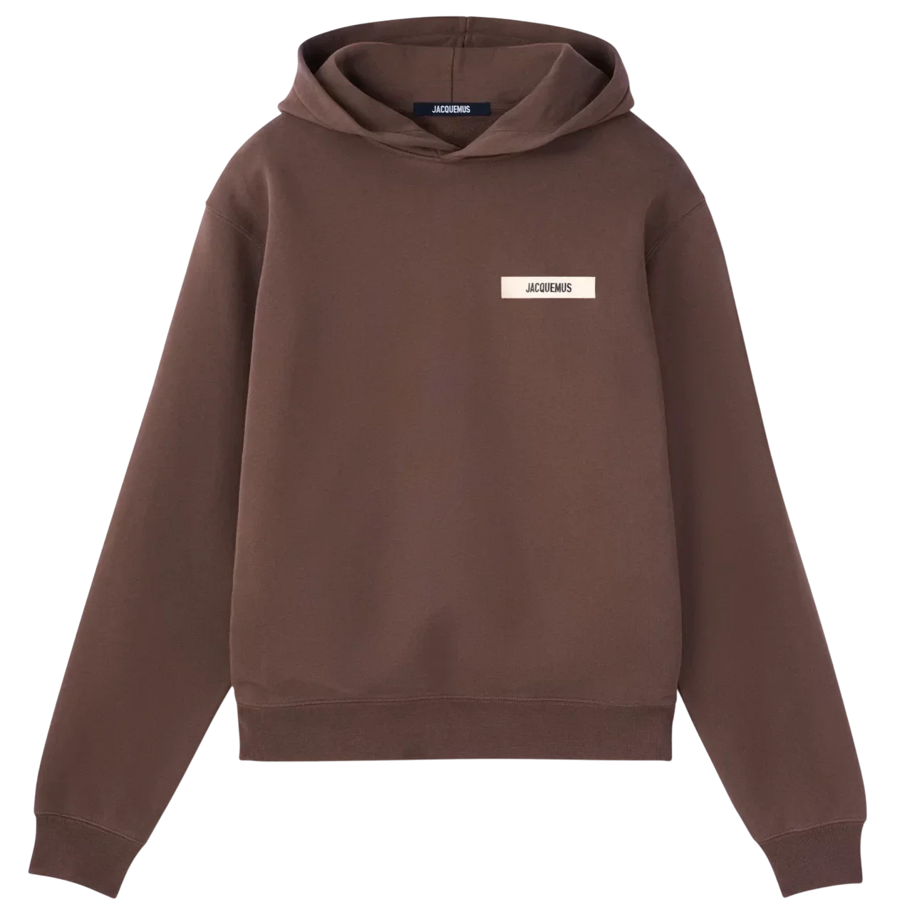 Le Hoodie Gros Grain Jacquemus Dark Brown