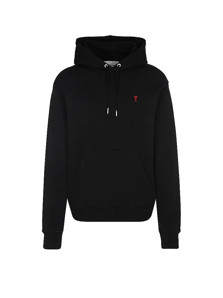Hoodie Bleu Ciel Ami De Coeur Noir Coton