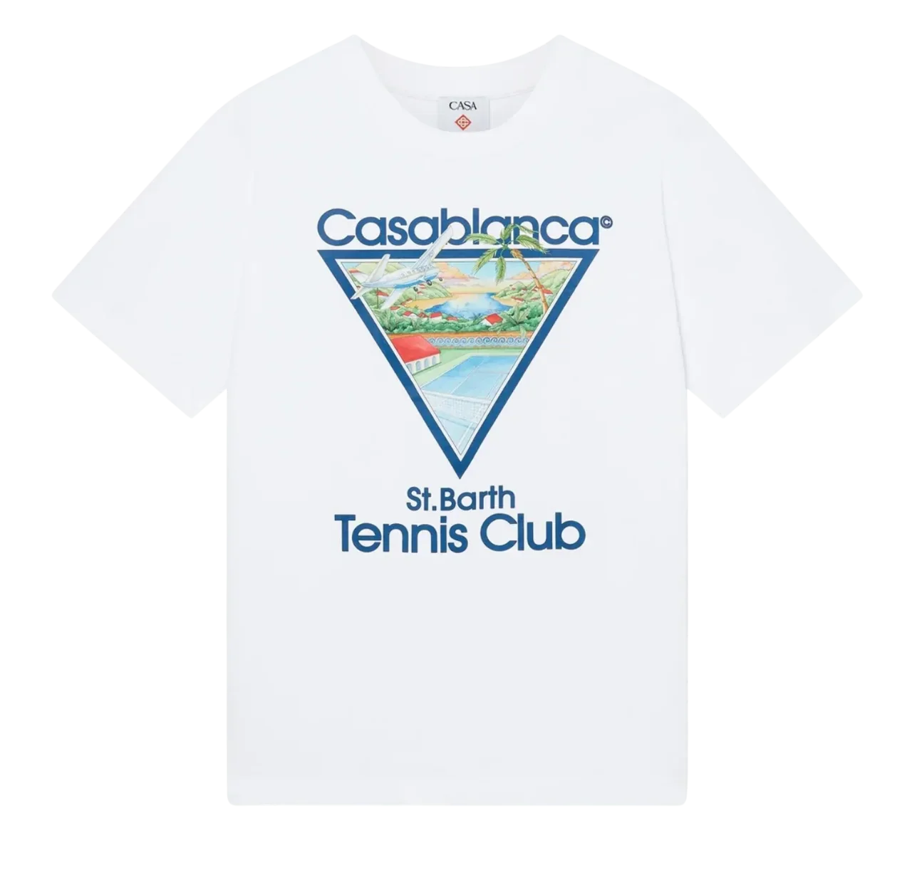 T-shirt Casablanca Tennis Club Icon St. Barth