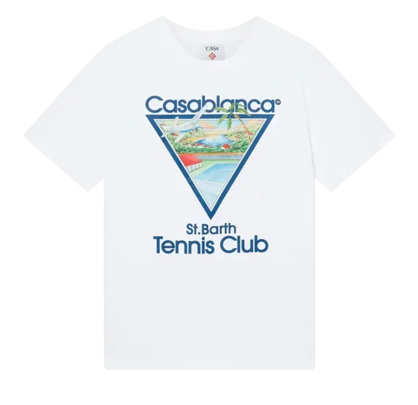 T-shirt Casablanca Tennis Club Icon St. Barth