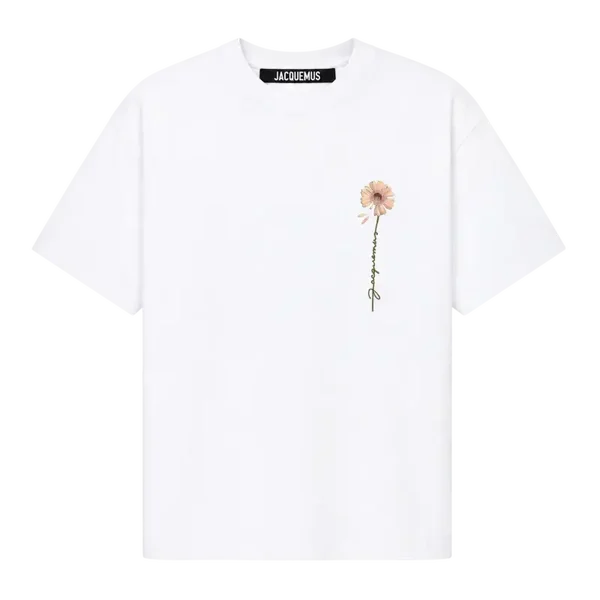 Le t-shirt Fleur Jacquemus White