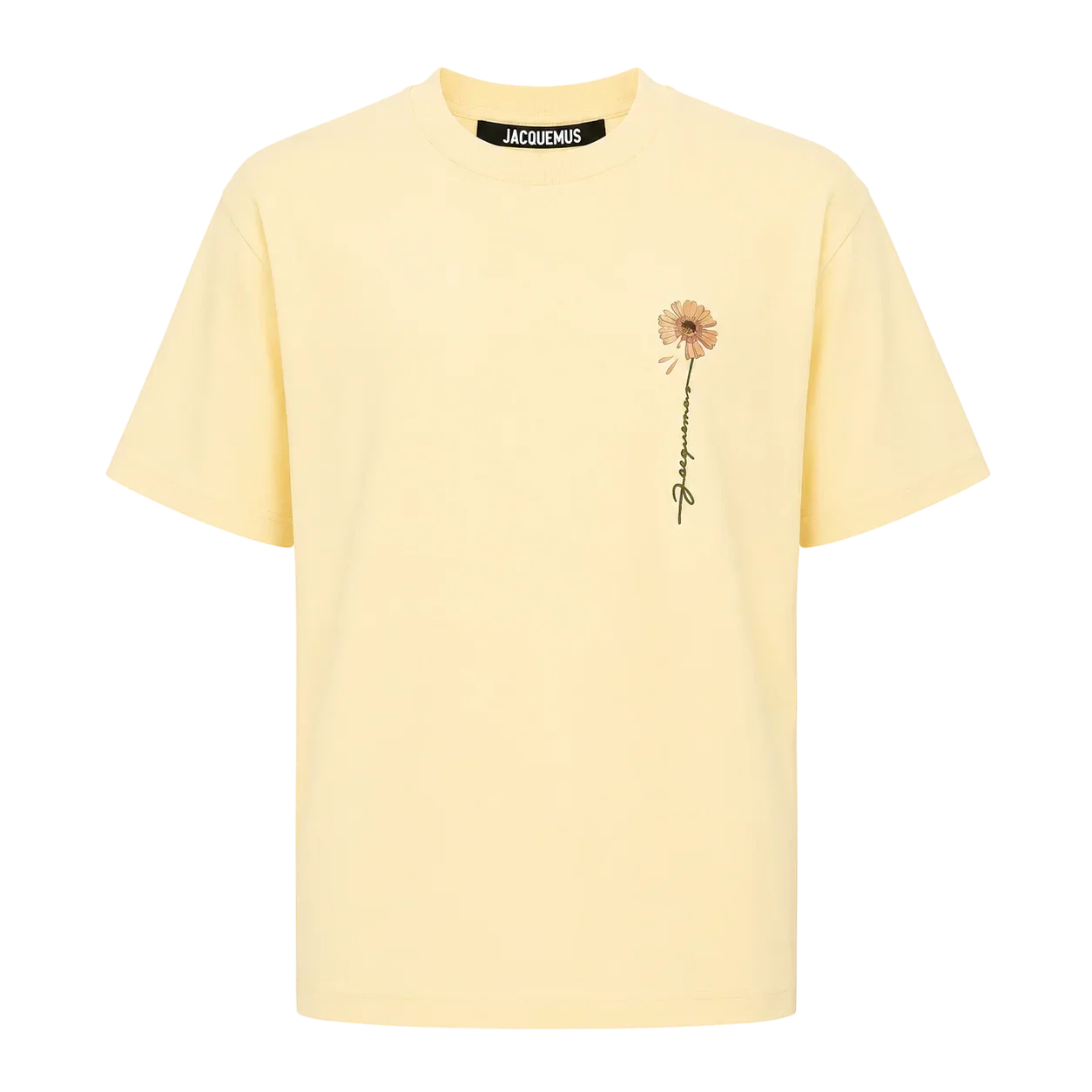 Le t-shirt Fleur Jacquemus Yellow