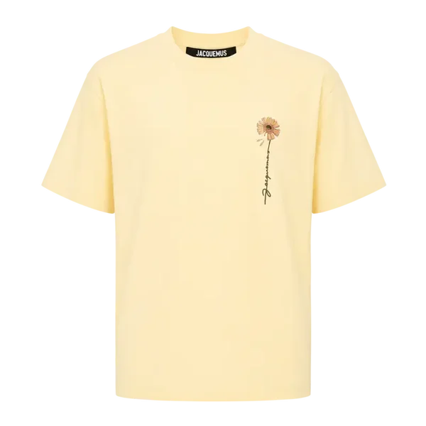 Le t-shirt Fleur Jacquemus Yellow