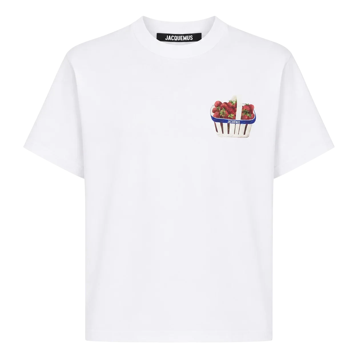 Le t-shirt Fraises Jacquemus White