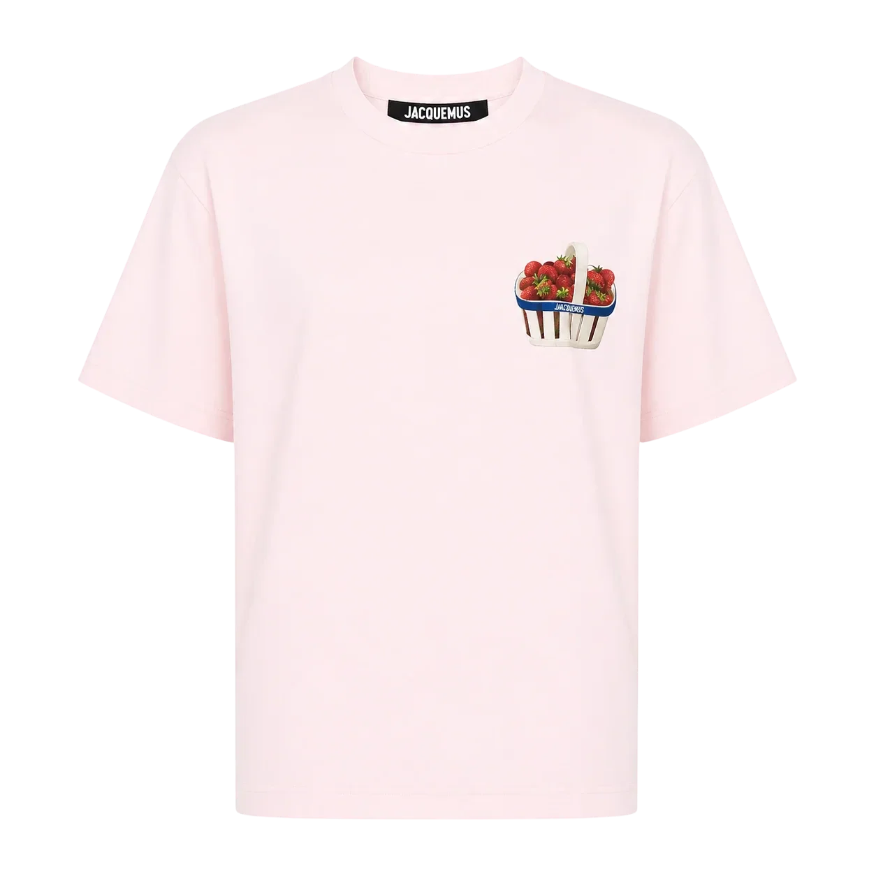 Le t-shirt Fraises Jacquemus Light Pink